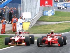 GP do Canadá na Fórmula 1 em Montreal de 1999 - Schumacher´s