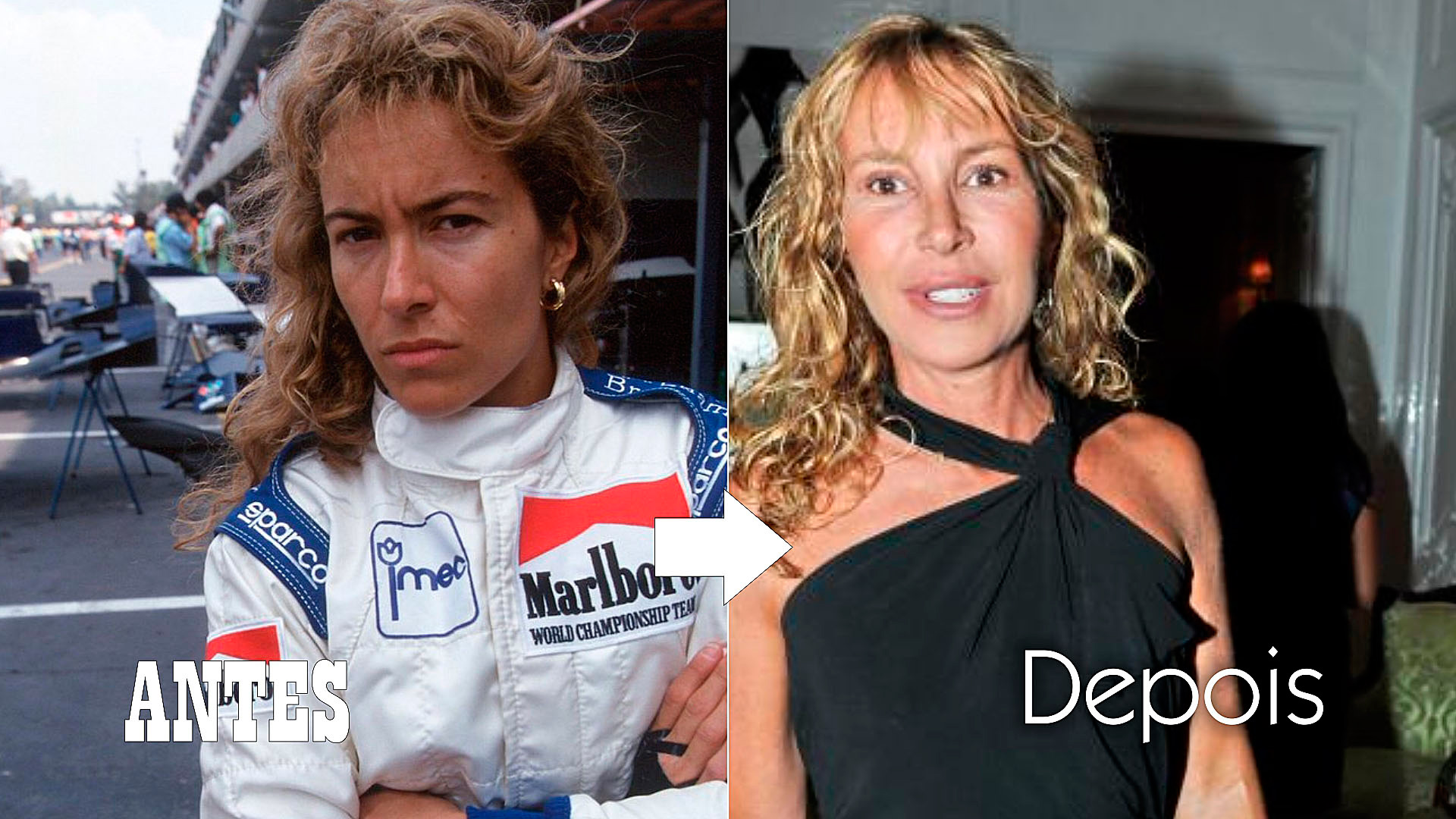 Giovana Amatti, ex-piloto de F1 durante a temporada de 1992