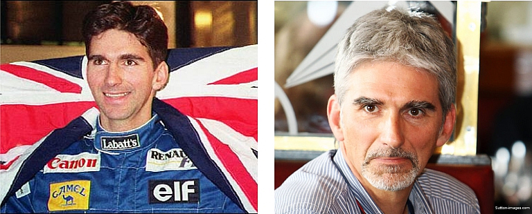 Damon Hill, campeão da Formula 1 de 1996