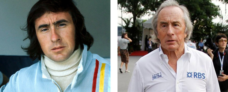 Jackie Stewart um dos pilotos mais bem sucedido da Formula 1, com três títulos mundiais e dono da extinta equipe Stewart