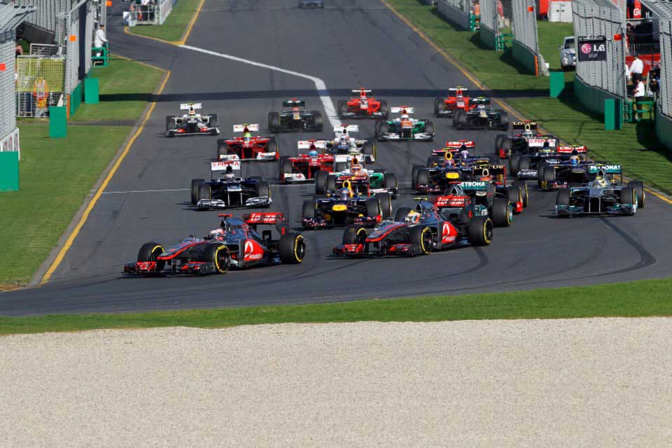 GP da Australia de Formula 1, Melbourne, em 2012 - Foto Reprodução