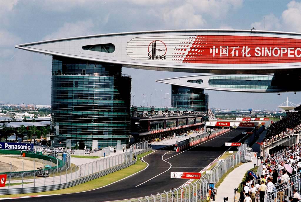 Foto do Circuito de Formula 1 em China, Xangai - foto by  Emily Walker, Wikipaedia