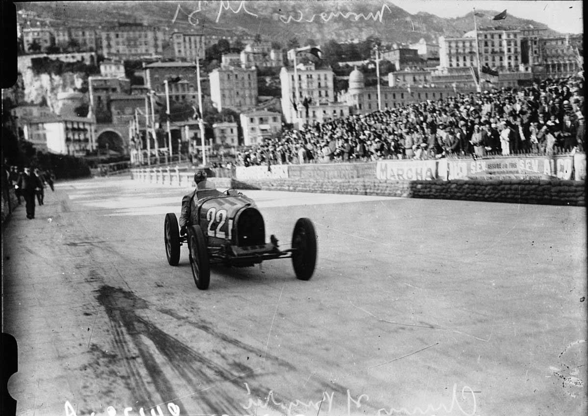 GP de Mõnaco de Formula 1, Monte Carlo, em 1931, foto By [Public domain or Public domain], via Wikimedia Commons 