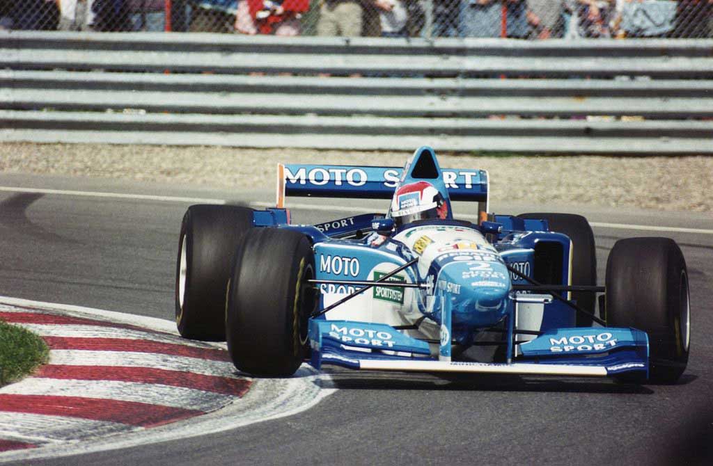 Benetton F1, equipe histórica da Fórmula 1 de 1995 by wikipedia, Rick Dikeman