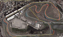 Circuito de Interlagos Mapa modificado