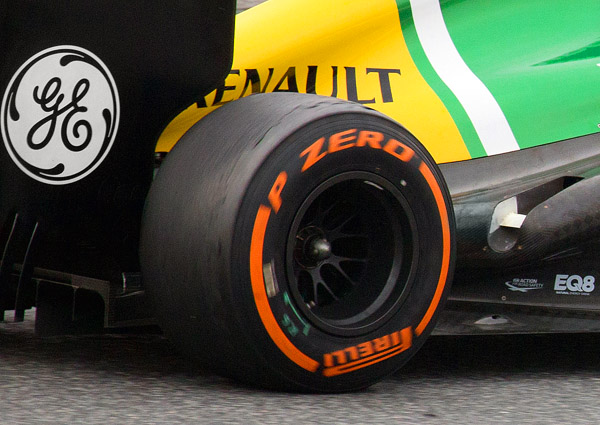 Pneus Pirelli de F1