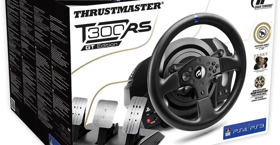 análise do volante Thrustmaster t300rs gt