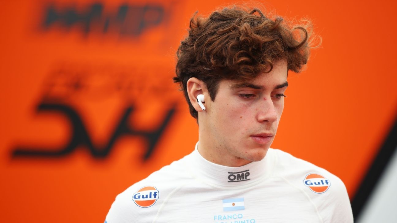 Franco Colapinto piloto da F1 em 2025. Foto by  Franco Colapinto Piloto de Fórmula 1 em 2025