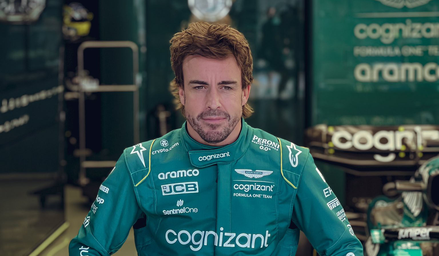 Fernando Alonso piloto da F1 em 2024. Foto by  Foto By Twitter