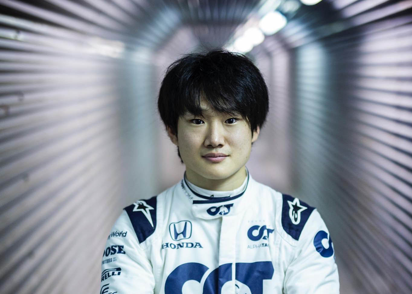Yuki Tsunoda piloto da F1 em 2024. Foto by  Yuki Tsunoda