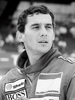 Ayrton Senna, um dos campeões mundiais de F1, tricampeão